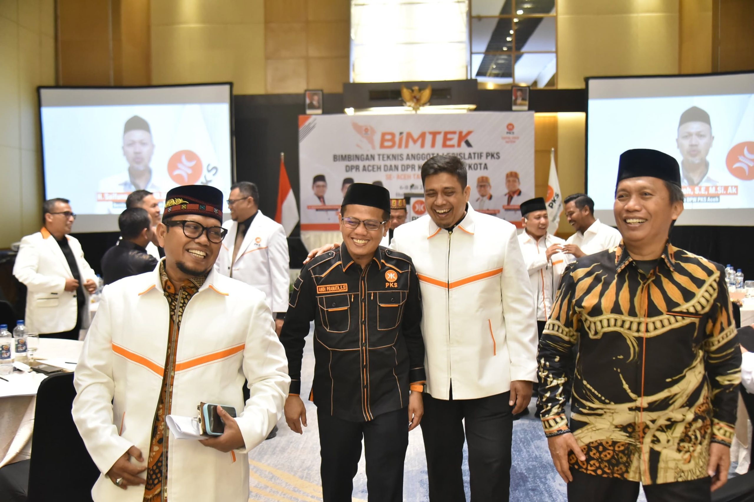 Andi Pranata Sambut Pengurus dan Aleg PKS Aceh yang Gelar Bimtek di Medan